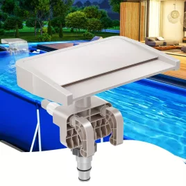 Medence vízesés kifolyó