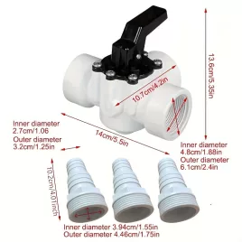 Háromutas váltószelep