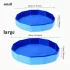 1 db, Hajtható Lábtisztító Kád, Hordozható Összecsukható Lábmedence