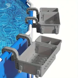   POOLHACKER 2 részes medence melletti tárolókosár készlet