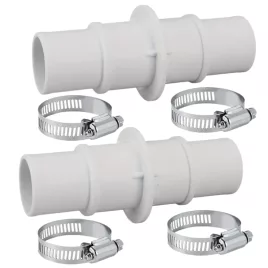 2 Készlet Medence tömlő csatlakozó adapter