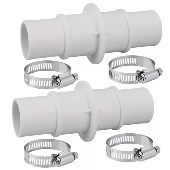 2 Készlet Medence tömlő csatlakozó adapter