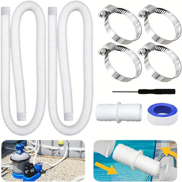 Medence szűrőrendszer tömlőkészletet