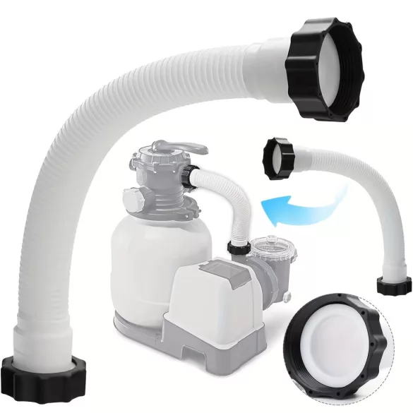 40 cm medence szűrő pumpa tömlő