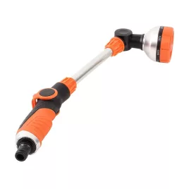   Fém kerti locsolópisztoly – 8 funkciós öntözőfej, forgatható, ergonomikus kialakítás