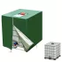 Kültéri IBC tartályfedél – 1000L védőhuzat cipzárral és rögzítőkötéllel (120×100×116 cm)