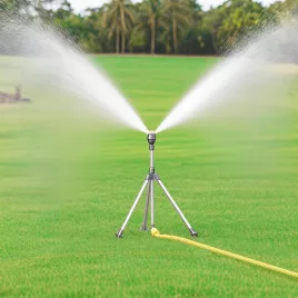   360° forgatható teleszkópos pázsitöntöző – Magasságállítható, víztakarékos kerti szórófej