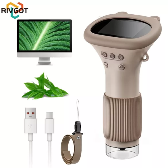1000× Kézi Digitális Mikroszkóp –  IPS Kijelző, USB Kamera