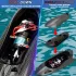 Távirányítós Jet Boat - Nagy sebességű elektromos 40KM/H (24.85 MPH) távirányítós csónak turbó gázturbinás hajtással és LED fényekkel,