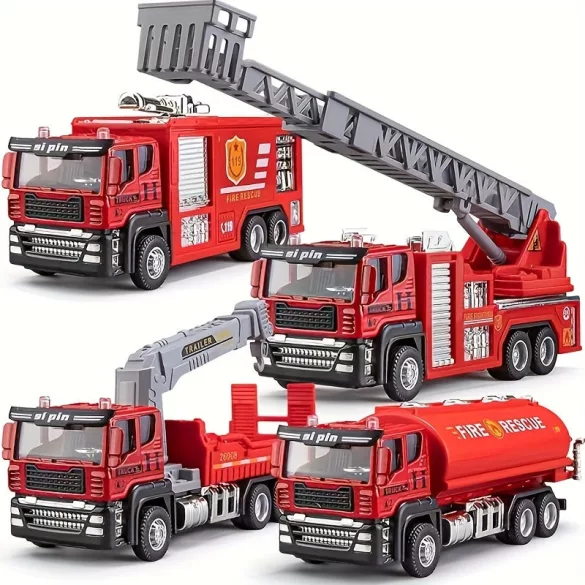 4db Teherautó és Tűzoltóautó