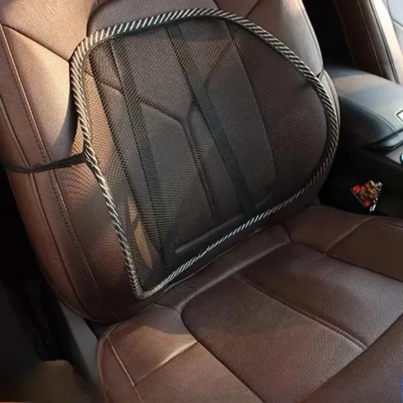 Hálós szellőztető támaszpárna autóülésekhez és irodai székekhez