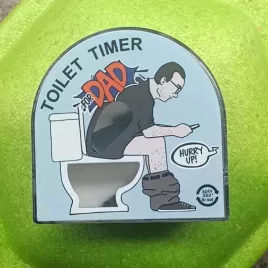 WC időmérő homokóra