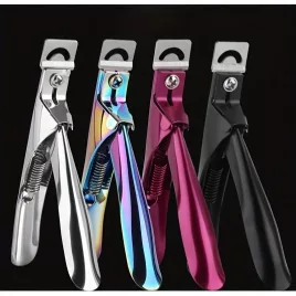   Ezüst, Rozsdamentes, U Alakú Körömvégek Körömvágó, Élvágók, Műkörömvágás Kerek/négyzet Alakú Műkörömcsúcsokhoz