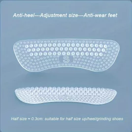   1 pár saroktartó betét, sarokpárna, túl nagy saroktartó cipő, puha sarokpárna betétek, magas sarkú bő tornacipőhöz, öntapadó