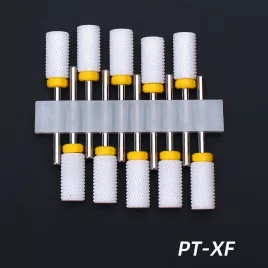   10db kerámia körömfúró szett készlet, elektromos manikűr és pedikűr maró, körömlakkozó géphez, professzionális körömművészeti kiegészítők