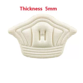   1 pár betét cipő sarok szivacs vastag kopásgátló láb, párna bélés női férfiak lélegző naponta az Achilles kezelésére és a sarokhólyag megelőzésére