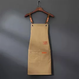   Szakácsvászon Kötény Keresztezett Vállpántokkal És 3 Zsebbel, Főzéshez, Grillezéshez, Grillezéshez, Munkához, Festéshez, Kertészkedéshez, Sütéshez Férfiaknak És Nőknek