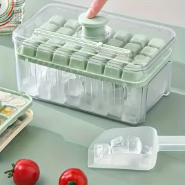 jégkocka készítő forma tárolóval