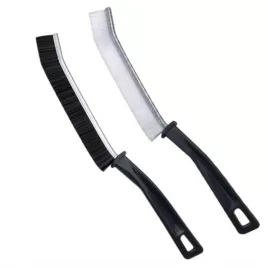   2db, hosszú nyelű réstisztító kefe, kemény sörtékkel, hatékony tisztításhoz