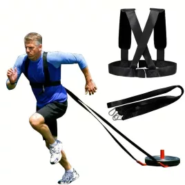   Erősítő szán, visszahúzó öv, fitnesz-ellenállás edzőpánt, gyorsaság és agility edző öv