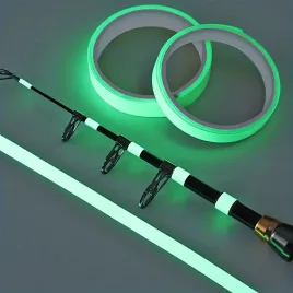  Sötétben világító horgász ragasztószalag – Fluoreszkáló zöld tekercs