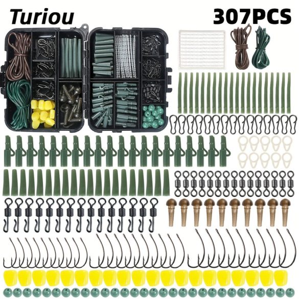 307db komplett ponty horgászfelszerelés szett
