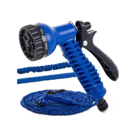   Kerticső 4-8m x-hose locsolófejjel - Kerti tömlő flexibilis anyagból, öntözéshez, kert locsoláshoz, tartós kivitelben.