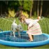 AquaFun Kutyamedence Vízipermettel – Nyári Hűsölés Játékosan