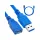 USB 3.0 Hosszabbító Adapter Kábel – Árnyékolt, Gyors Adatátvitel, 1.5 Méter