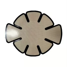   Hosszított szilikon kenyérsütő bélés, tapadásmentes, újrahasználható, 24,13 × 13 cm-es kenyérsütőkhöz Fekete