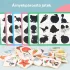 Fa puzzle kockák fejlesztő árnyékkövető játékhoz