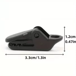   20 db sátor rögzítő klipsz, szélálló kialakítással táborozáshoz