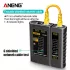 ANENG M469D hálózati kábeltesztelő RJ45/RJ11/RJ12 CAT5 UTP LAN kábelekhez, elemes Sárga