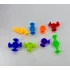 30 db színes tapadókorongos fidget játék csomag, véletlenszerű színek