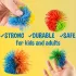 7 db-os Cottibe szenzoros játék szett - kush labda, pattanó labda és squishy labda
