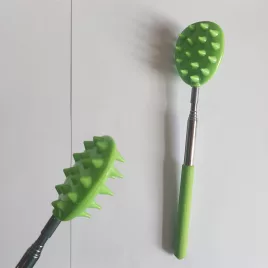   61 cm-es teleszkópos kaktusz hátvakaró ergonomikus fogantyúval Zöld