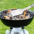 Grillkefe és kaparó, kültéri BBQ grilltisztító kefe, 41,9 cm