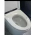 13 db-os eldobható, öntapadós WC-ülőke-huzat nyuszi- és szívmintával - 13 db-os nyuszimintás készlet