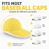 Deepclearn baseballsapka-tisztító és formavédő kalitka mosógéphez, mosózsákkal Sapkatisztító kalitka mosózsákkal