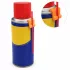 2 db narancssárga, 3D nyomtatott, rápattintható szívószáltartó konzol kb. 200 ml-es permeteződobozokhoz