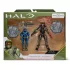 Halo Infinite akció figura csomag 10 cm - Spartan MK V vs. Jega Rdomnai