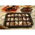 Rácsos brownie sütő tepsi