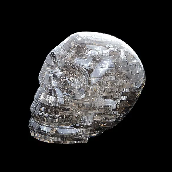 3D puzzle kristálykoponya