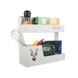   Szervező akasztós polc konyhaszekrénybe - praktikus tárolás, rendszerezés, helytakarékosság.