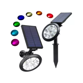   Napenergiával működő színes RGBW LED kerti karácsonyi lámpa