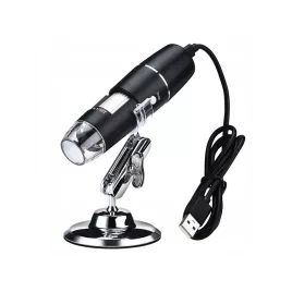   Digitális mikroszkóp USB csatlakozással, 8 LED-es világítással, 1000x nagyítással és zoom lehetőséggel