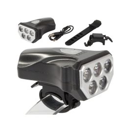   Kerékpár első lámpa 5 LED USB töltéssel - bicikli világítás