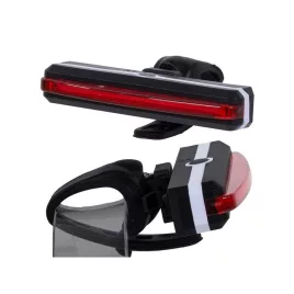 Hátsó USB LED COB kerékpár lámpa