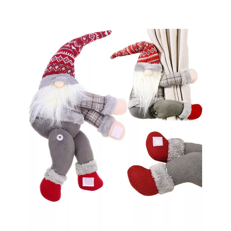 Mikulás manó manó tépőzáras függöny tartó - KütyüBazár.hu