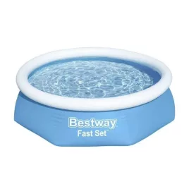   BESTWAY 57448 Kerti medence 244x61cm - bővített verzió, családi medence, nyári szórakozás, medence kiegészítők